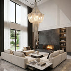 Contemporary chandelier lighting fixture for luxury home decor