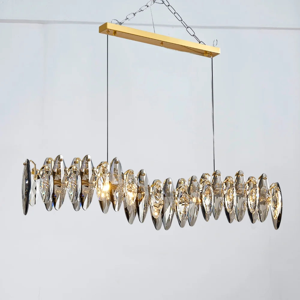 led dining room chandelier