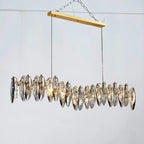led dining room chandelier