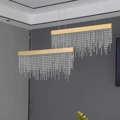 LED dining room chandelier
