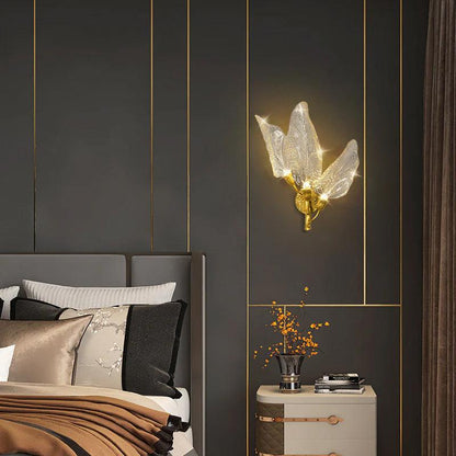 Leaf Sconce-Acrylic Leaf LED Wall Lamp With Dimmable