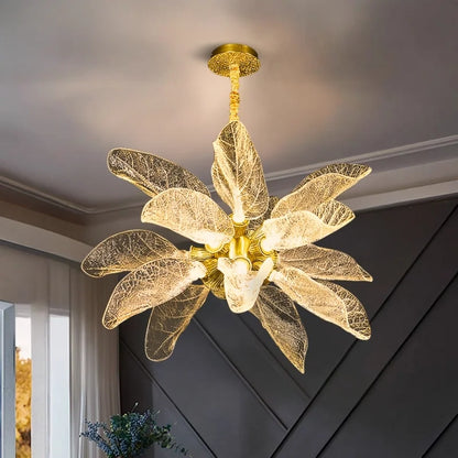 leaf chandelier for living room