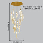 modern design entrance chandelier