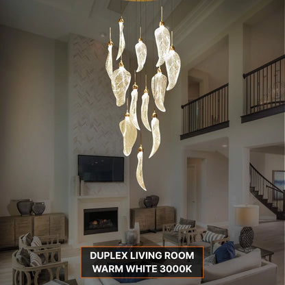 Leaf Chandelier