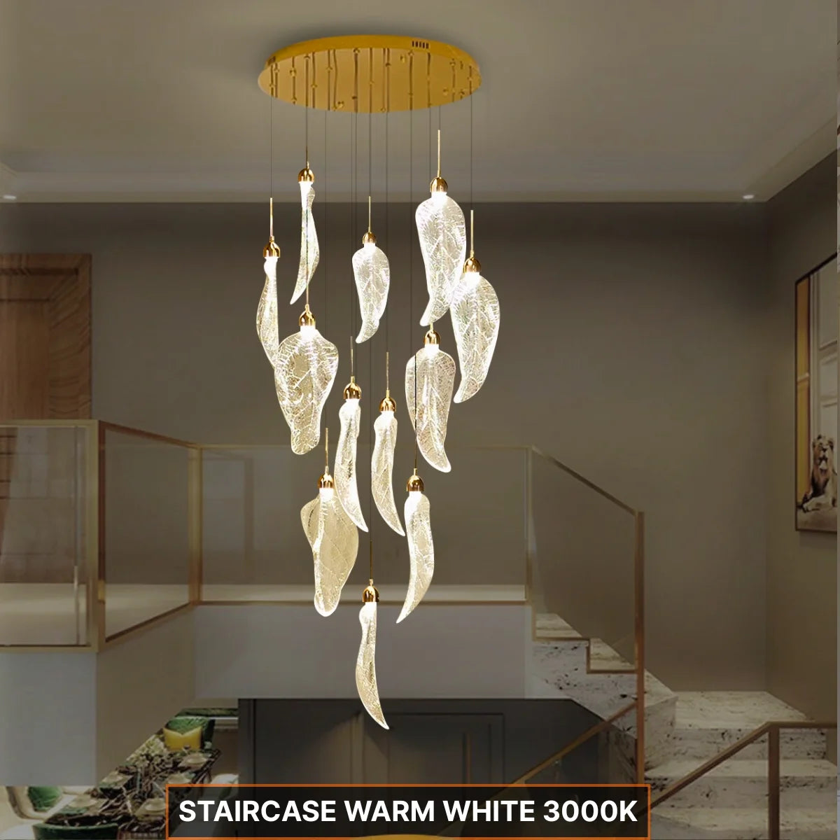 Leaf Chandelier