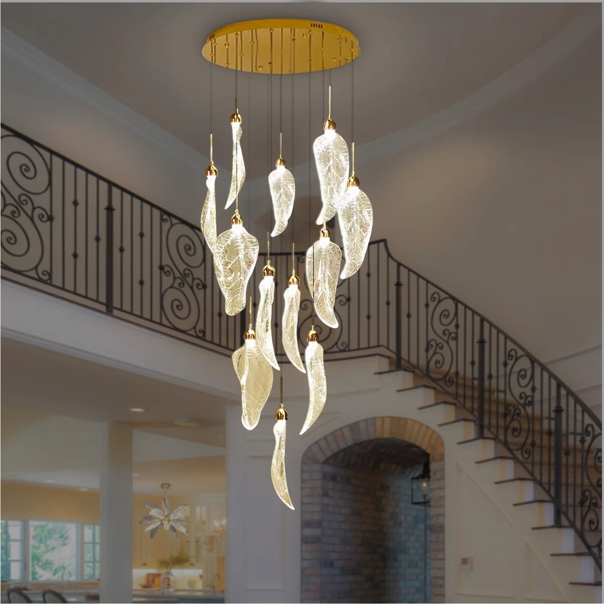 modern design entrance chandelier