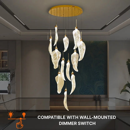 Leaf Chandelier