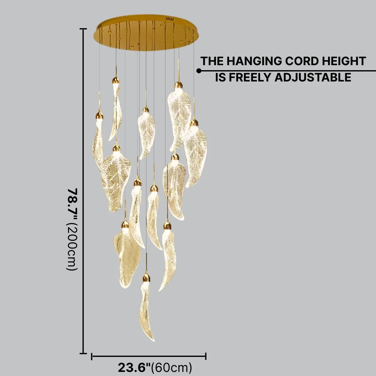 Leaf Chandelier