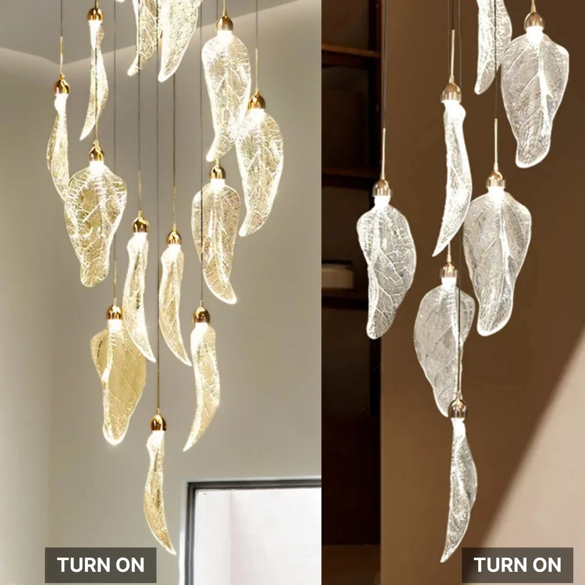 Leaf Chandelier