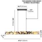 linear pendant light