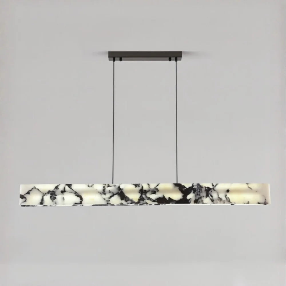 marble led chandelier