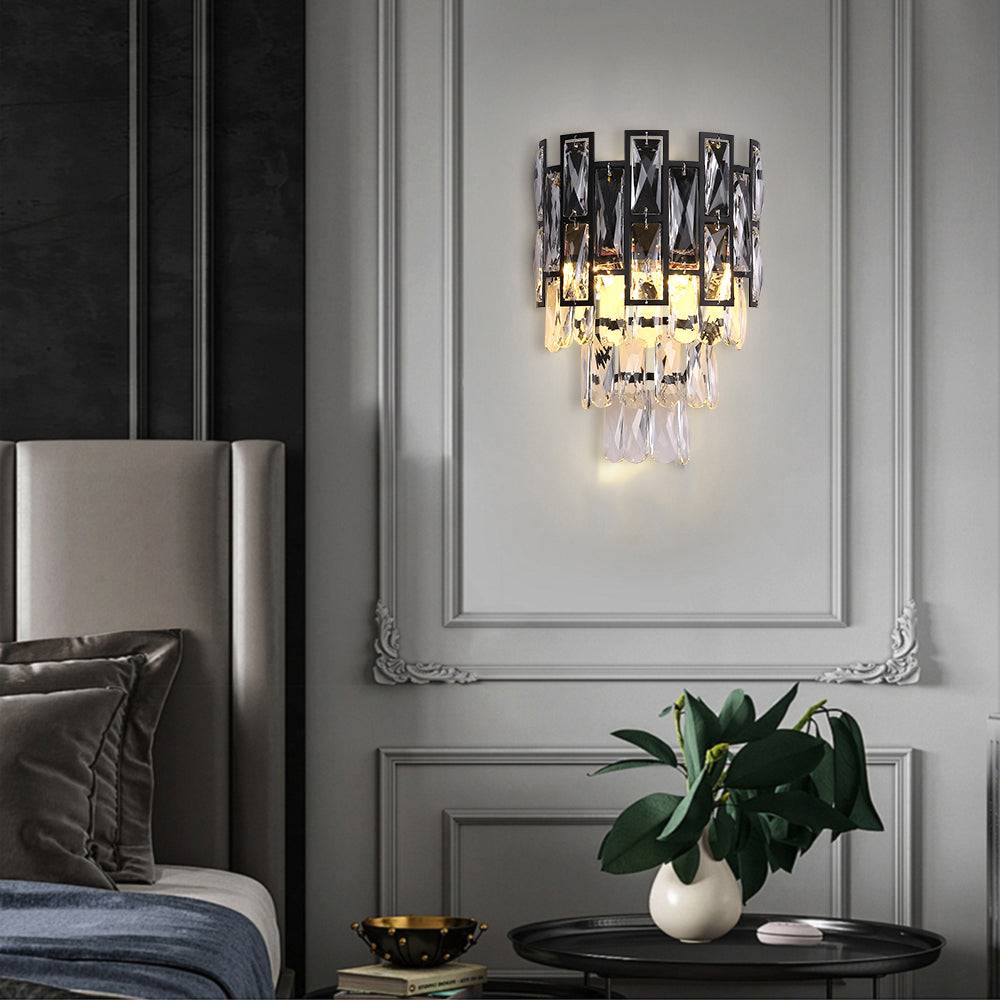 Luxor Sconce - Modern Home Decor Crystal Wall Lamp For Bedroom