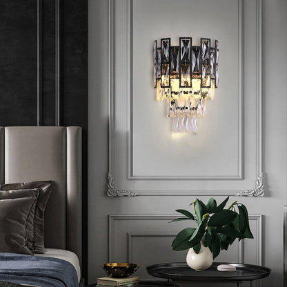 Luxor Sconce - Modern Home Decor Crystal Wall Lamp For Bedroom