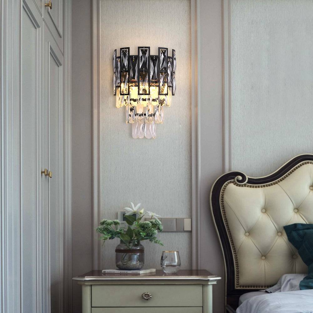 Luxor Sconce - Modern Home Decor Crystal Wall Lamp For Bedroom