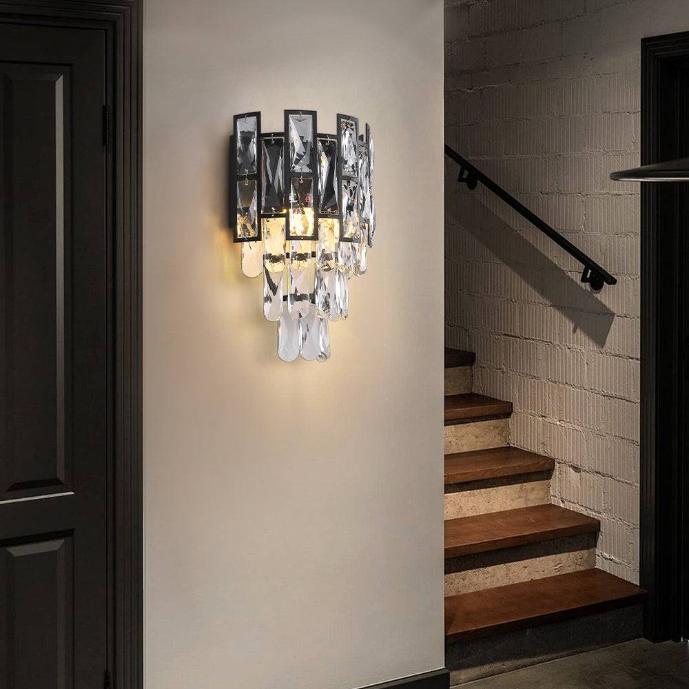 Luxor Sconce - Modern Home Decor Crystal Wall Lamp For Hallway