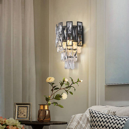 Luxor Sconce - Modern Home Decor Crystal Wall Lamp For Bedroom