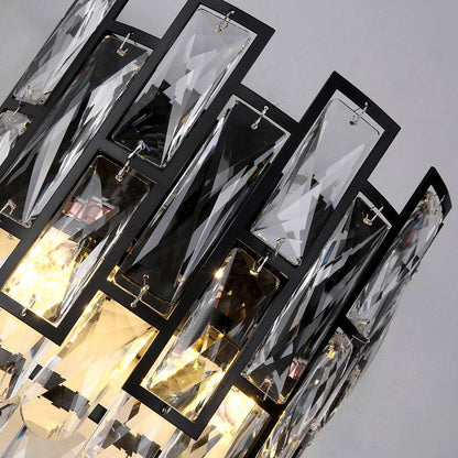 Luxor Sconce - Modern Home Decor Crystal Wall Lamp For Bedroom Detail