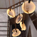 Marble Entryway Chandelier