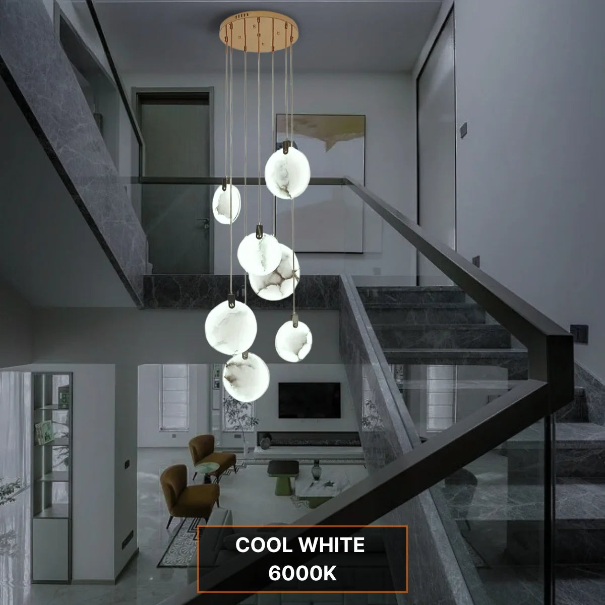 Marble Chandelier