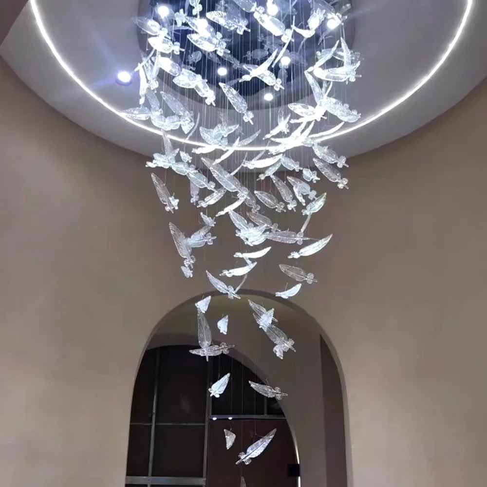 modern artistic chandelier