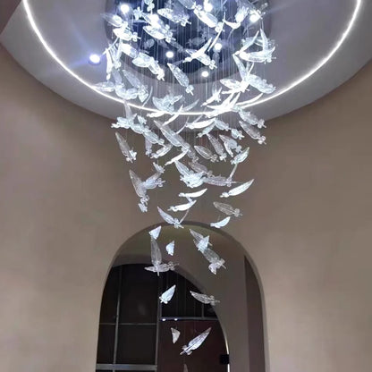 modern artistic chandelier