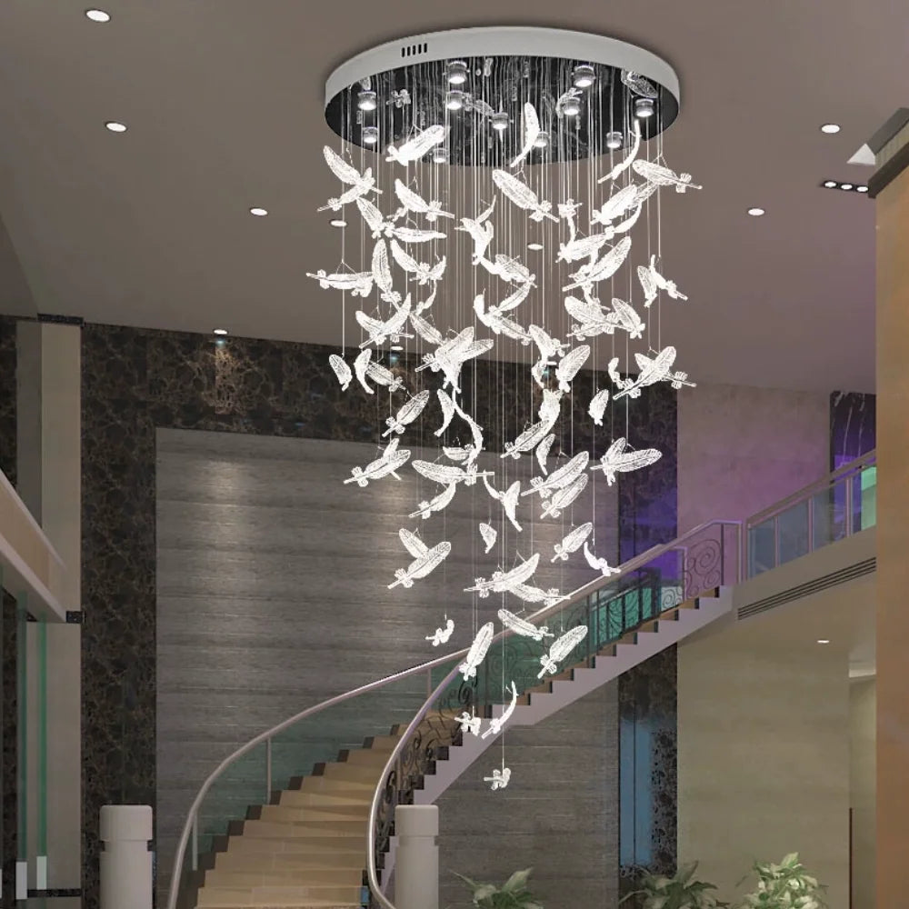modern artistic chandelier