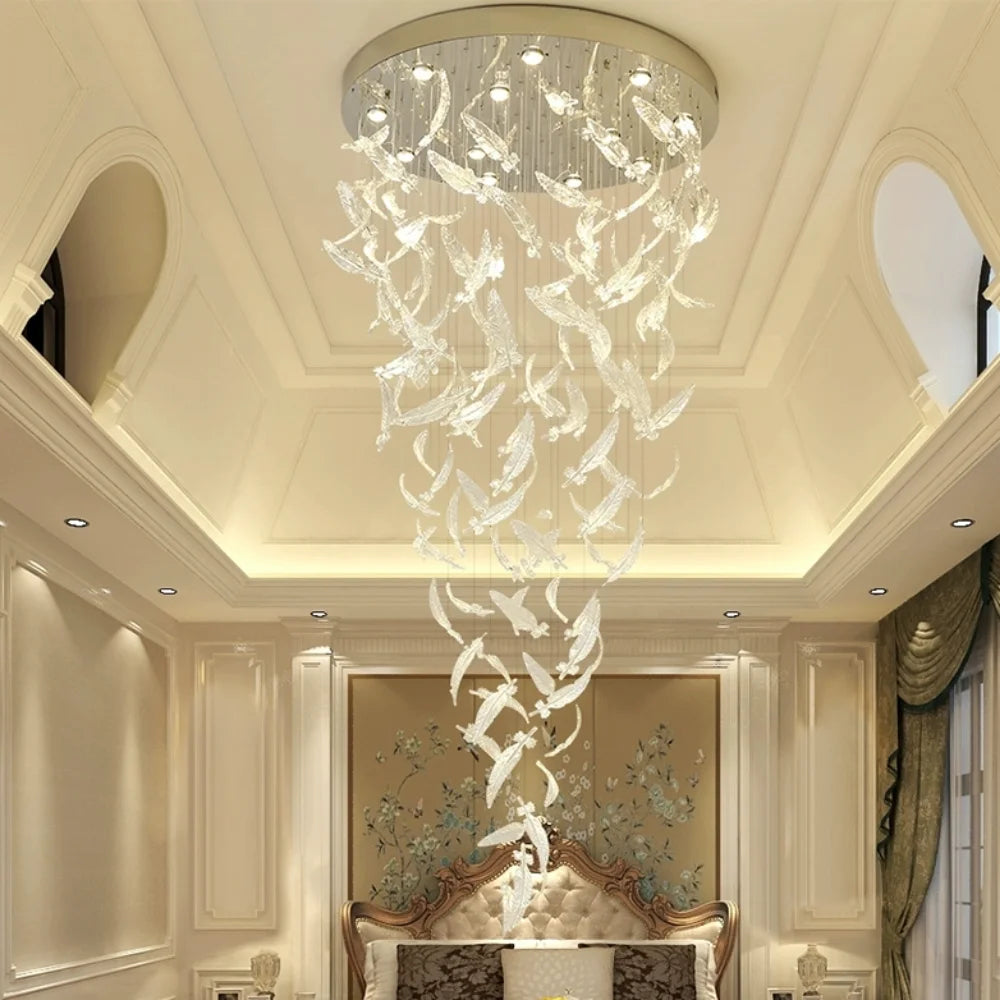 modern artistic chandelier