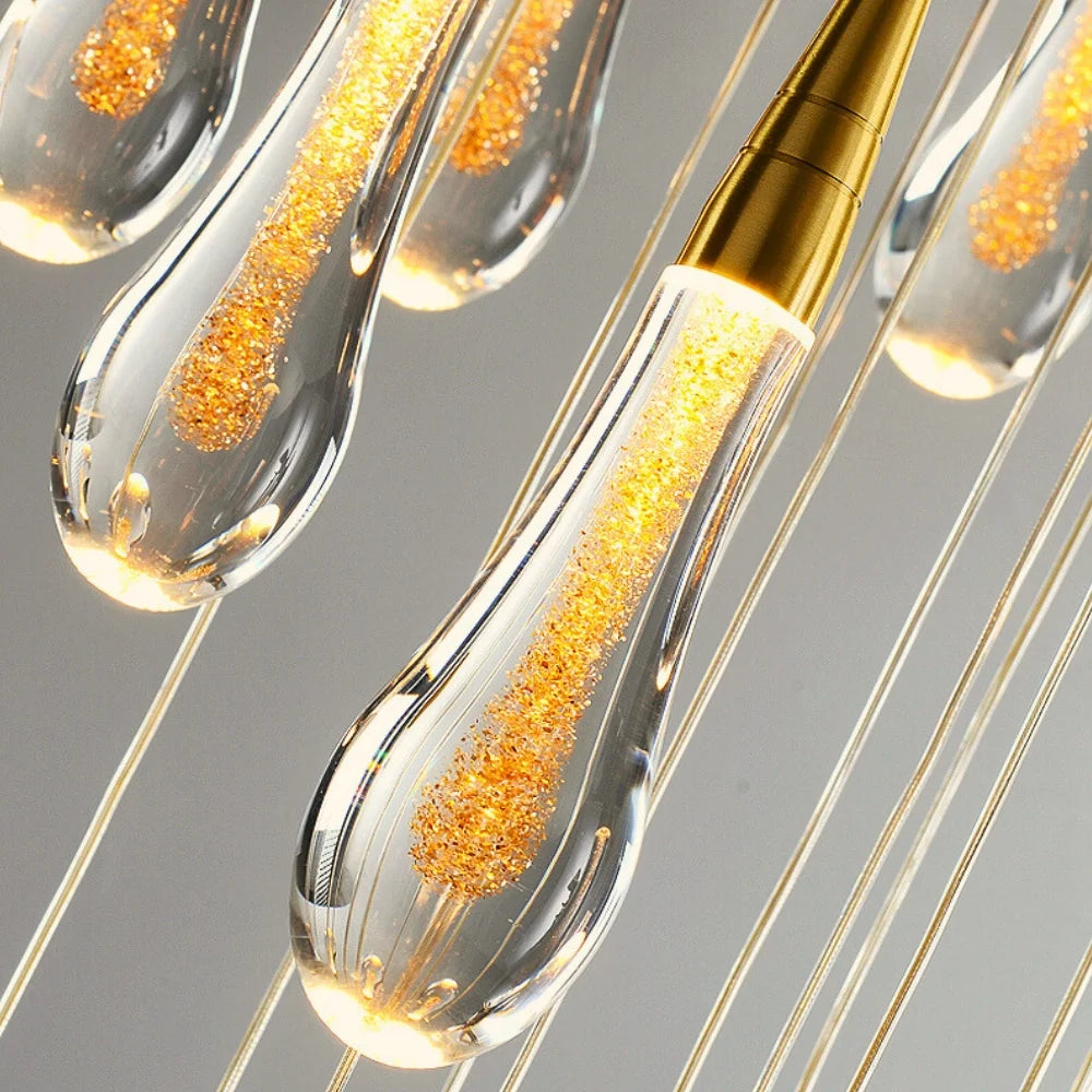 large chandelier crystal