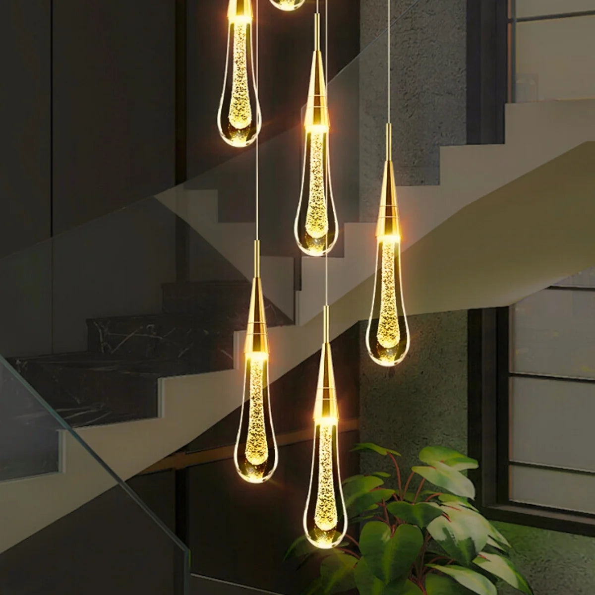 large chandelier crystal