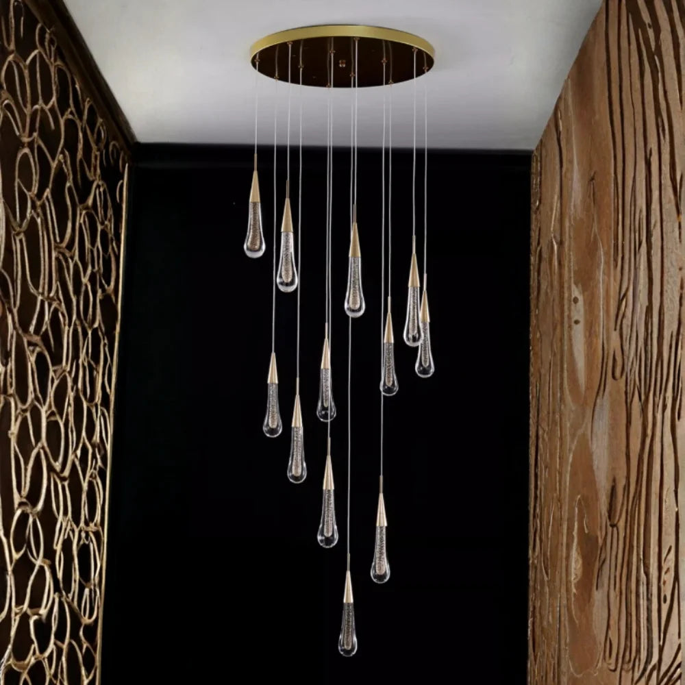 large chandelier crystal