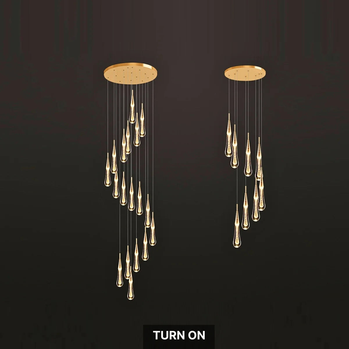 Meteors Chandelier