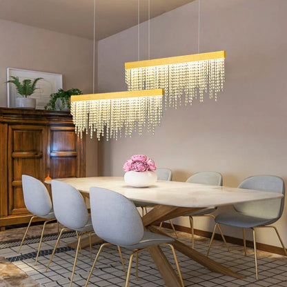 LED dining room chandelier