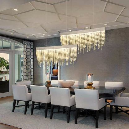 LED dining room chandelier