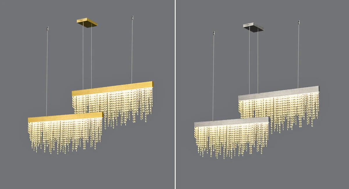 LED dining room chandelier