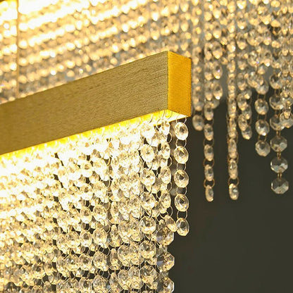 LED dining room chandelier