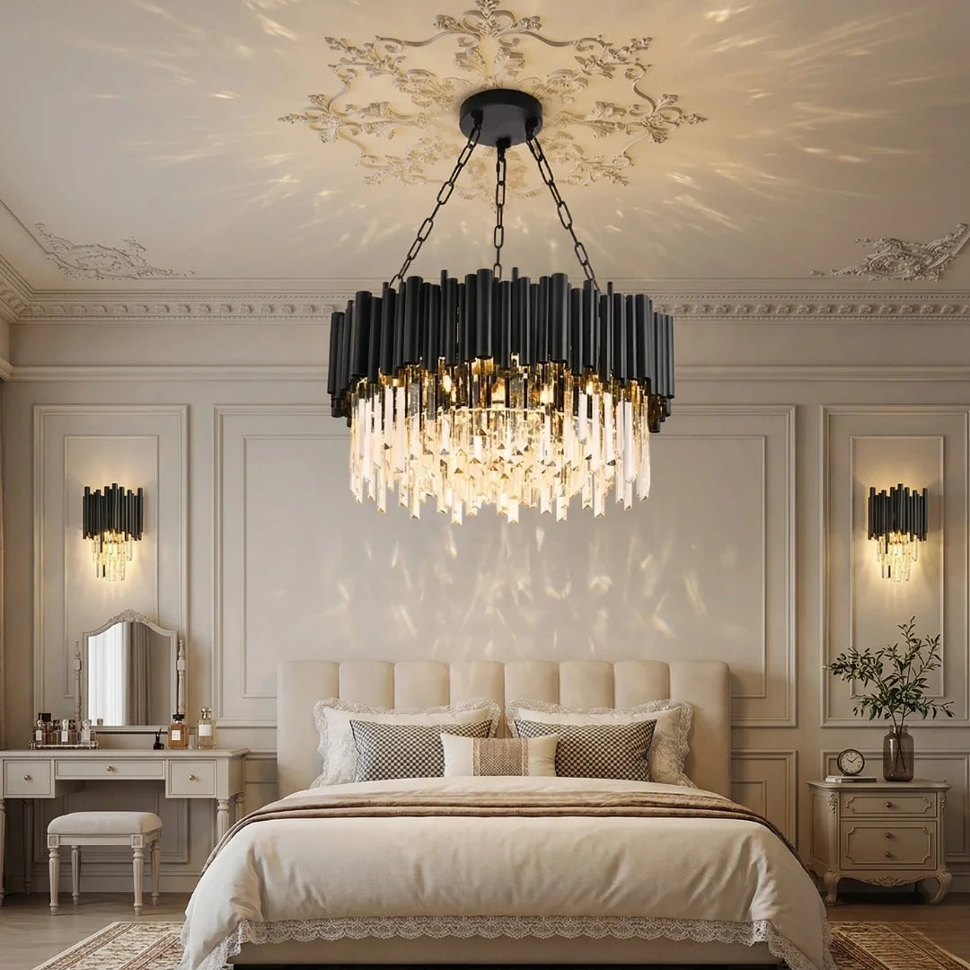 Contemporary chandelier lighting fixture for luxury home decor