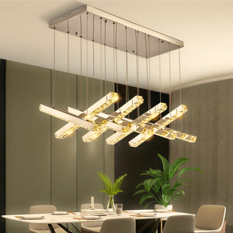 Modern Crystal Pendant Light