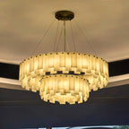 Modern Gold Chandelier