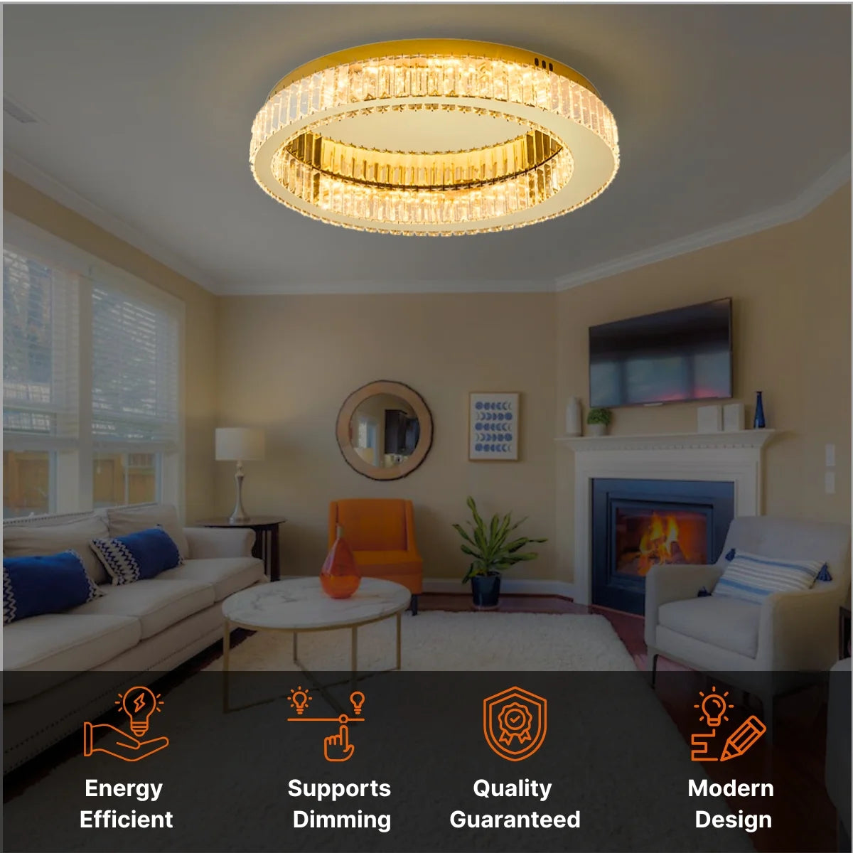 modern gold light fixture