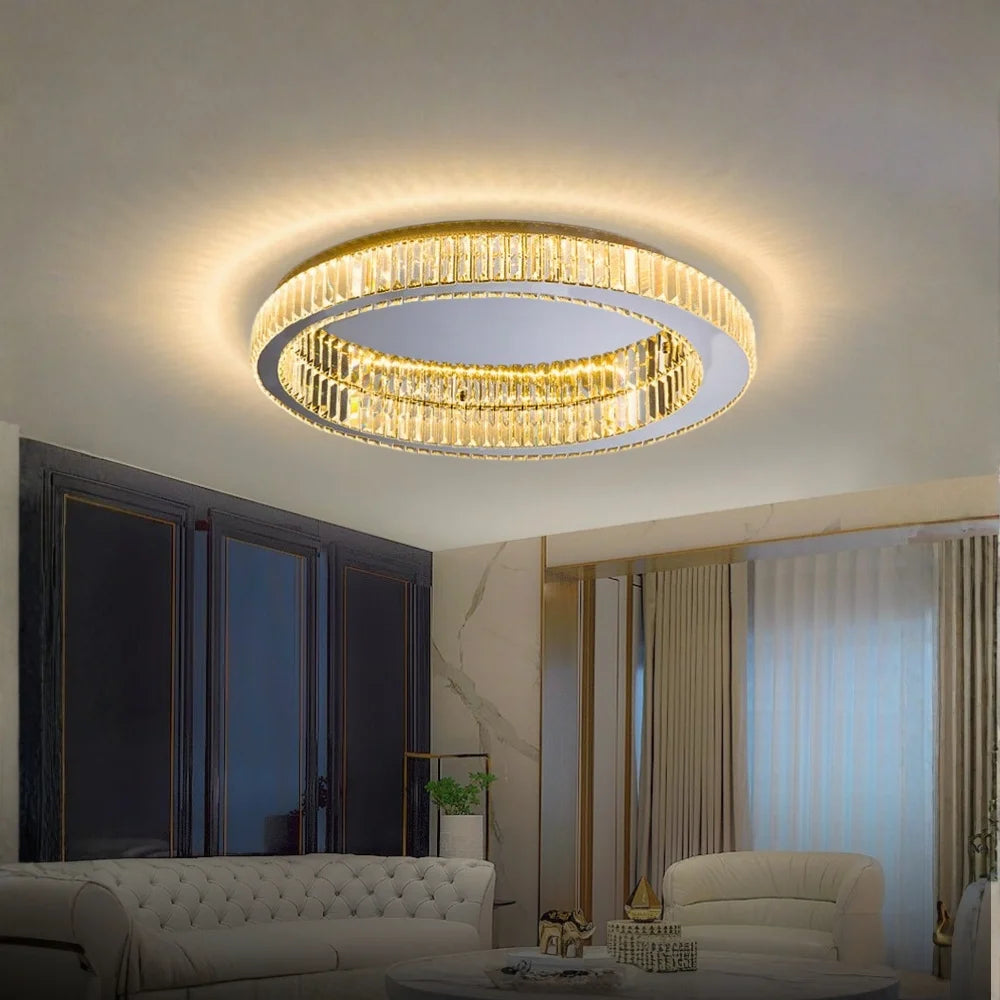 living room crystal ceiling lamp