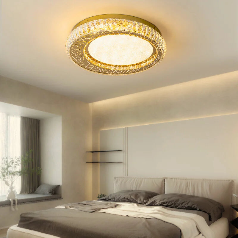 crystal ceiling light for bedroom