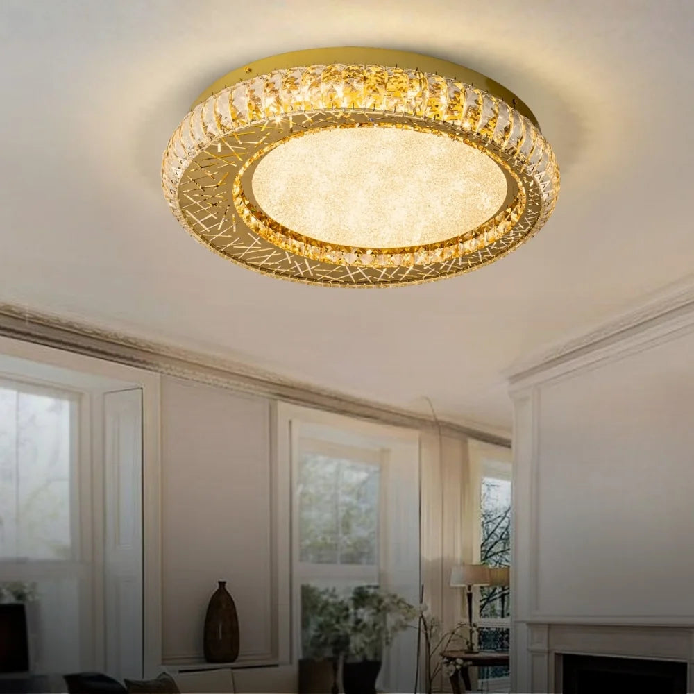 crystal ceiling light for bedroom
