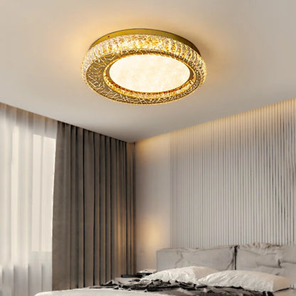 design crystal ceiling light for bedroom