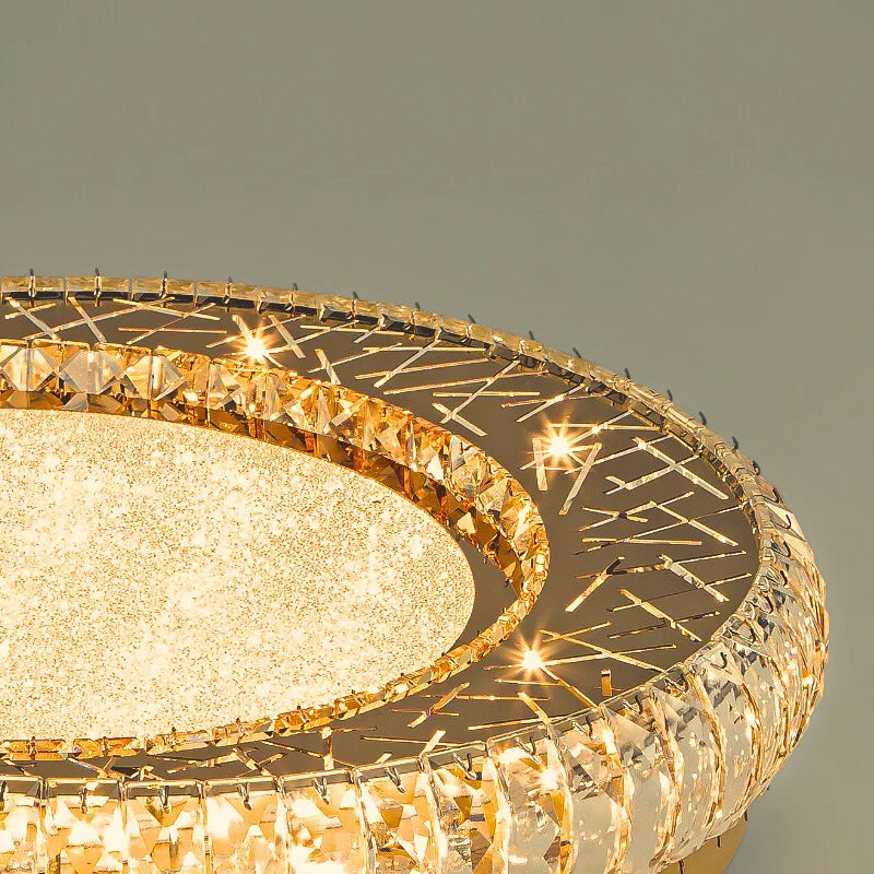 design crystal ceiling light for bedroom