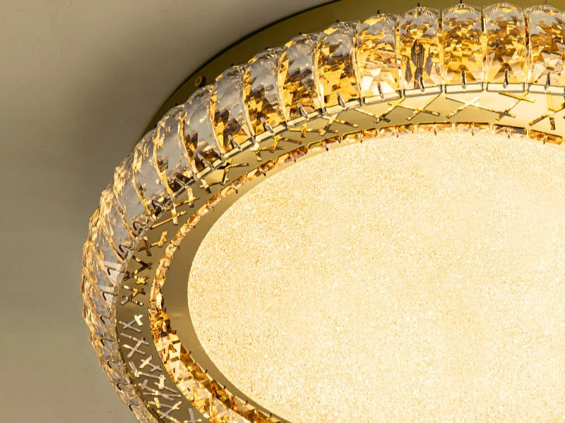 design crystal ceiling light for bedroom