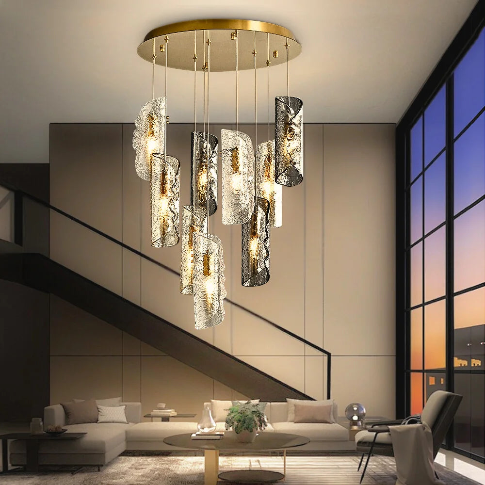 chandelier glass shades