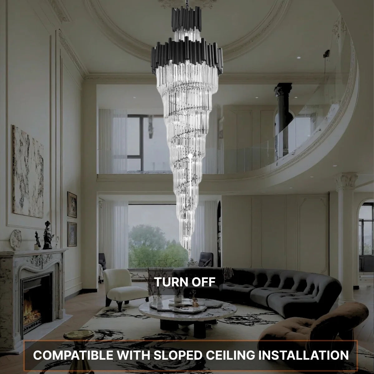 Nocturne Staircase Chandelier
