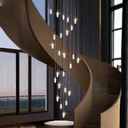 villa entrance chandelier