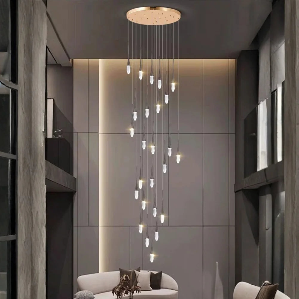 luxury living room chandelier