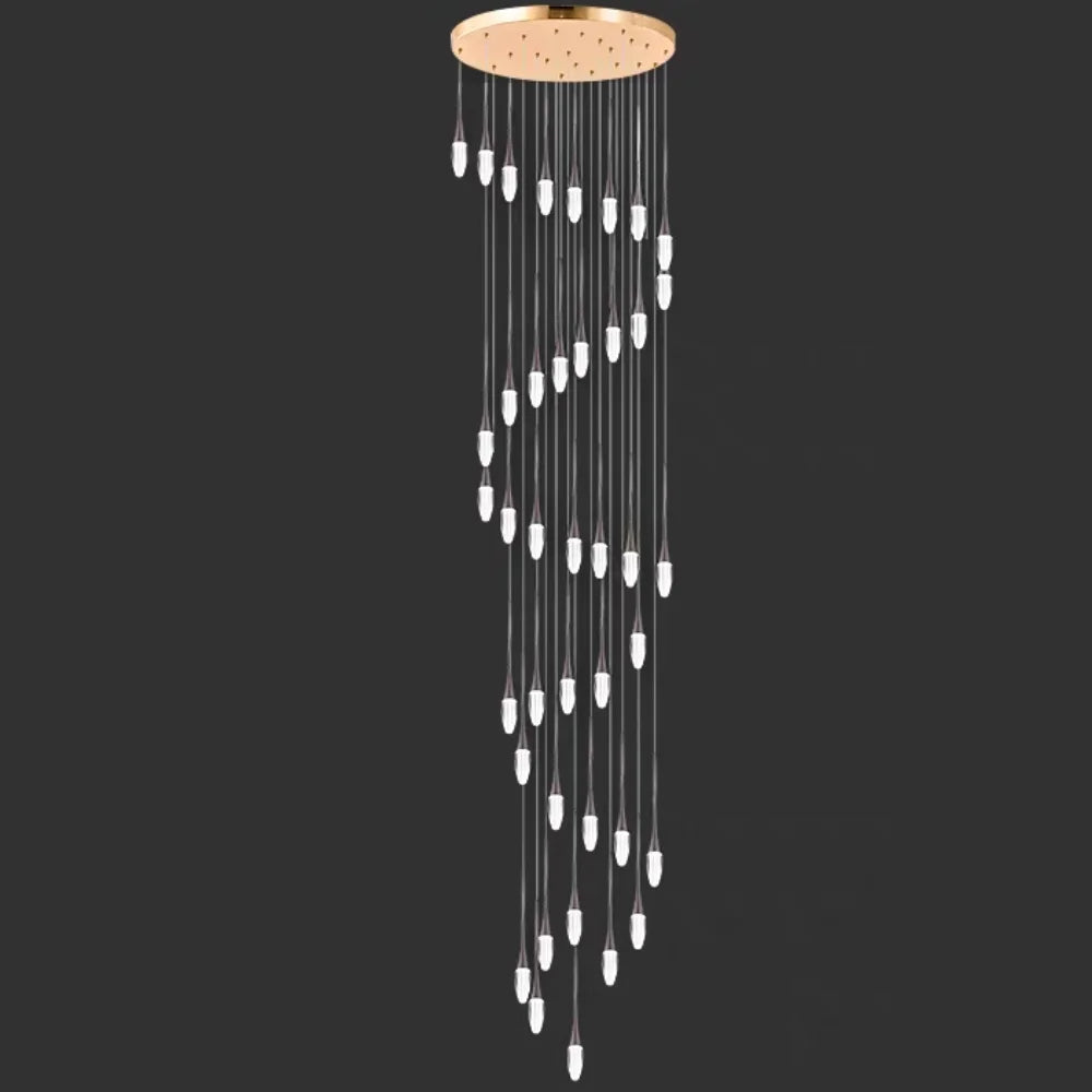 40 lights large entrance chandelier